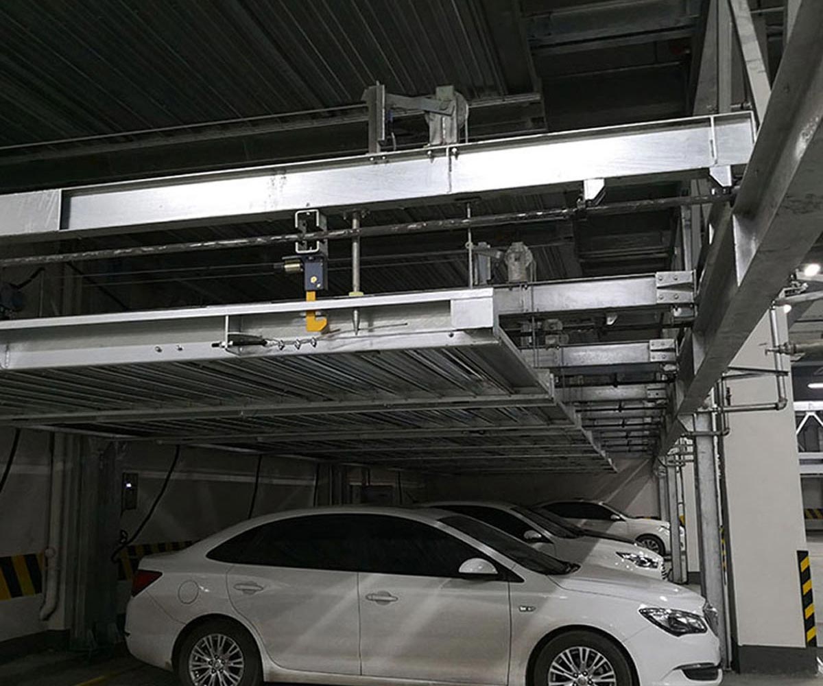 白玉雙柱簡易式立體停車庫過規劃