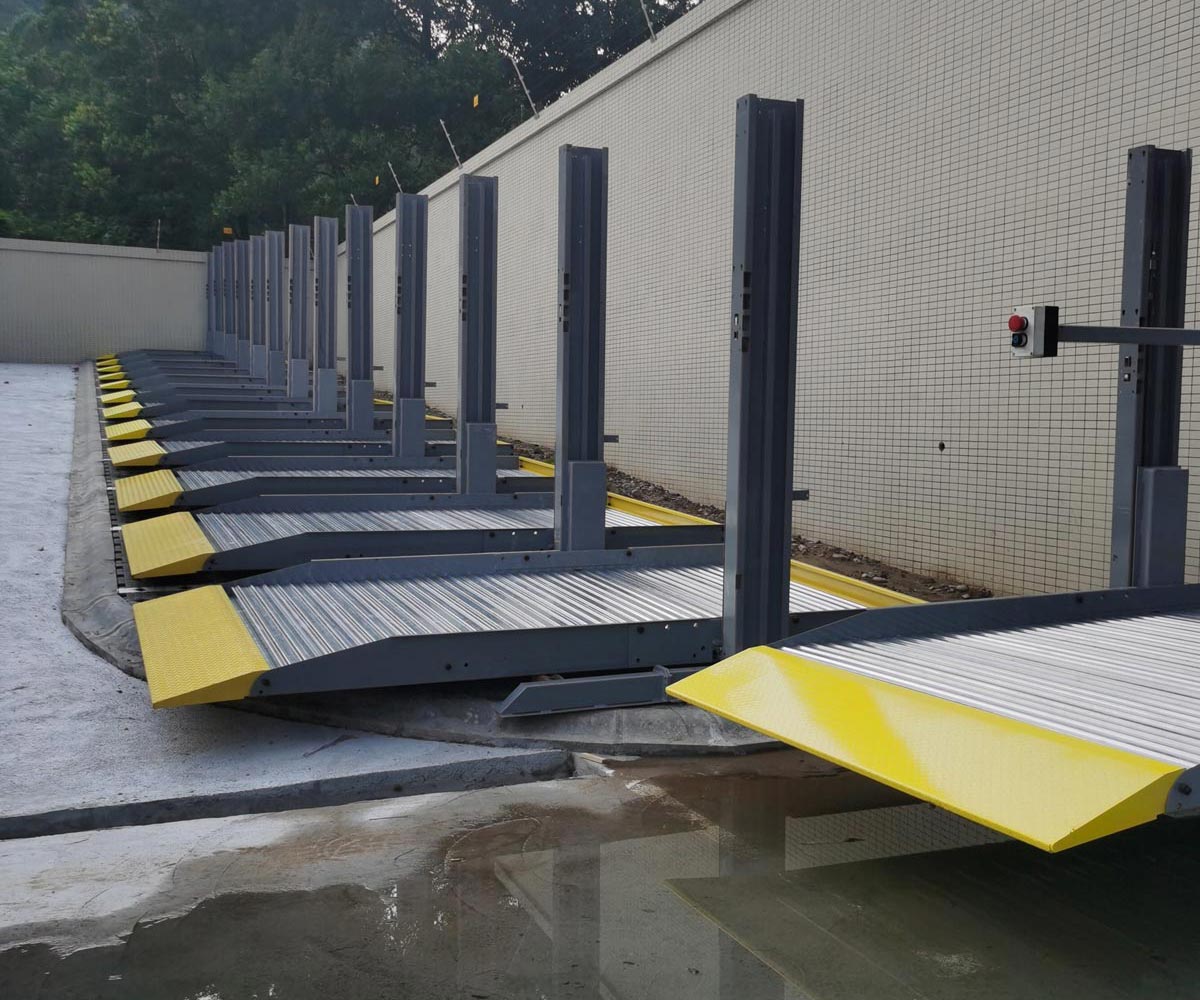 新都兩柱式機械立體停車設備回購