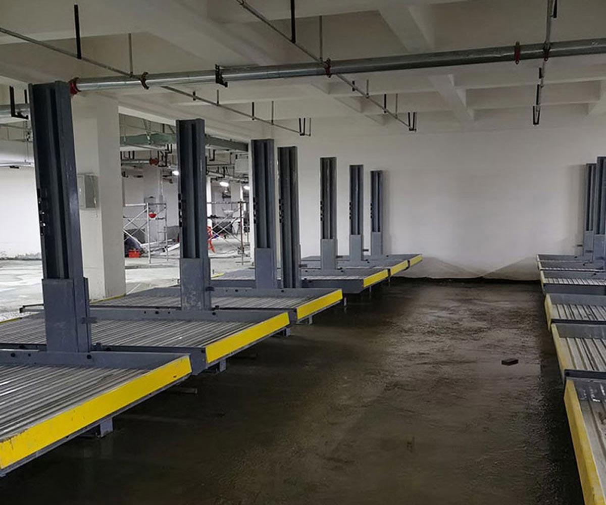 得榮簡易式機械式立體停車設備短租
