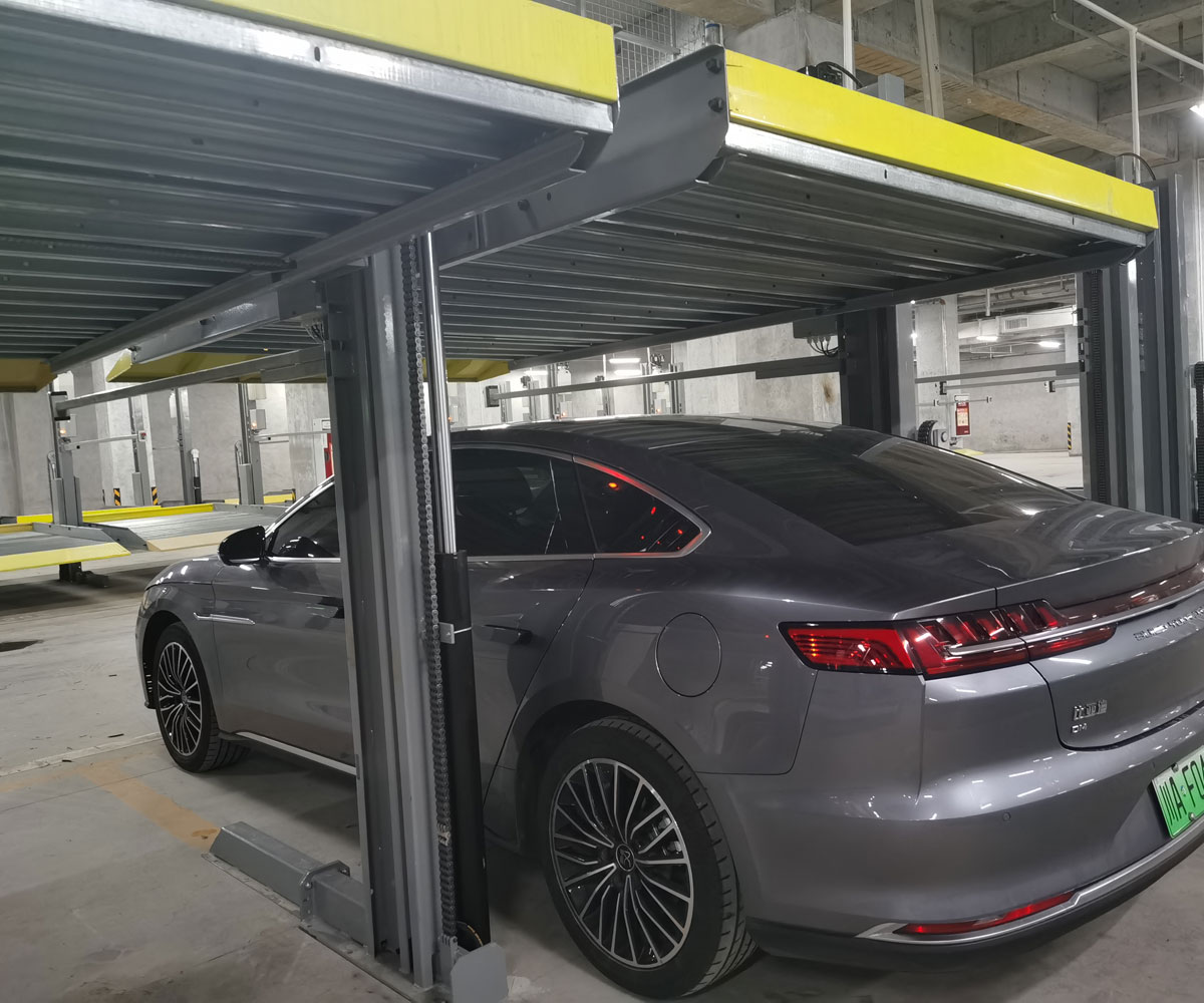 得榮地下室簡易式機械立體車庫短租