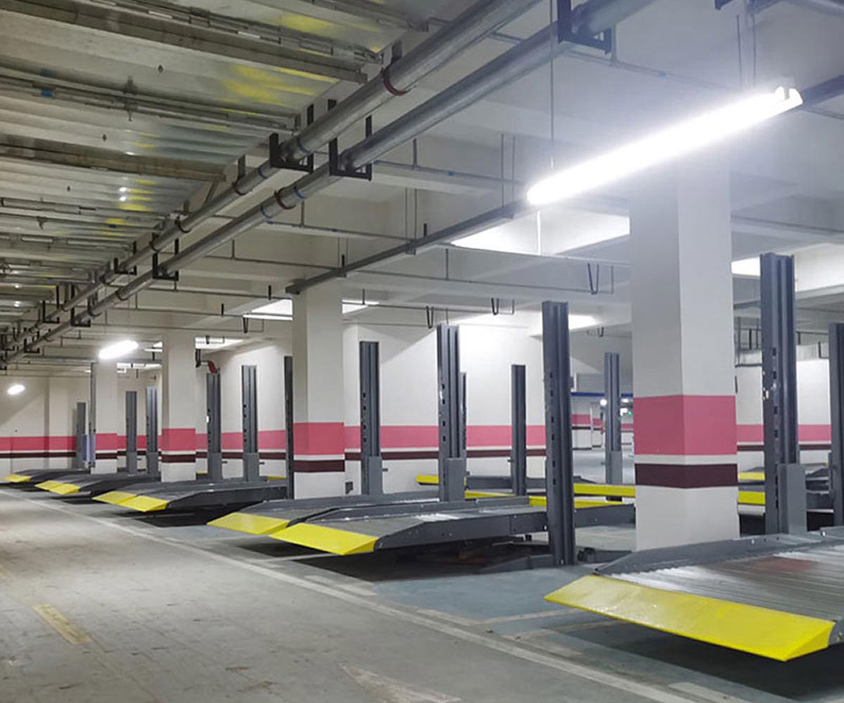 云南兩層PSH型立體停車場回購