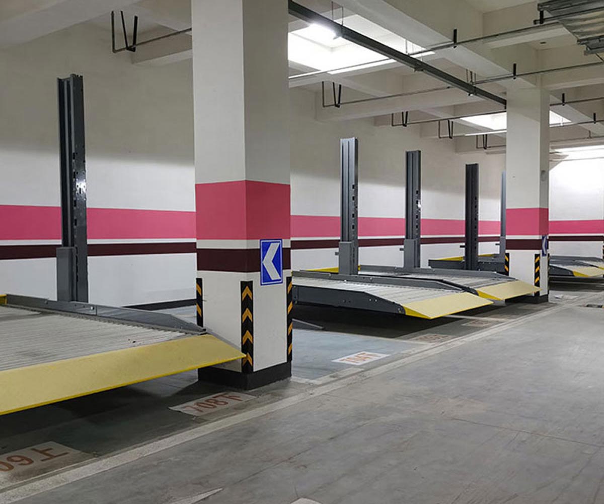 升降橫移立體車庫占地面積小增加車位