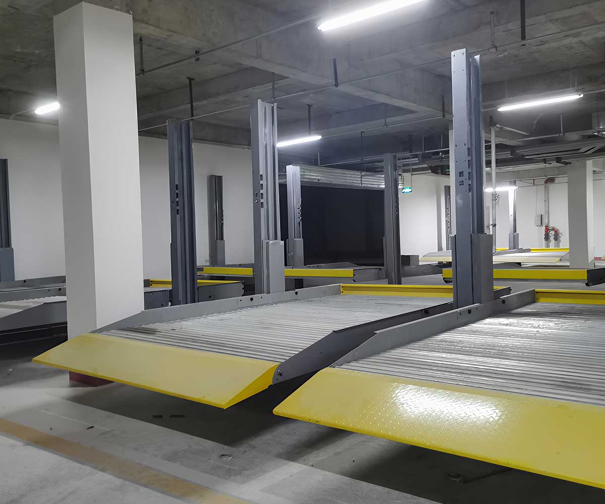 升降平移機械式立體車庫安裝介紹