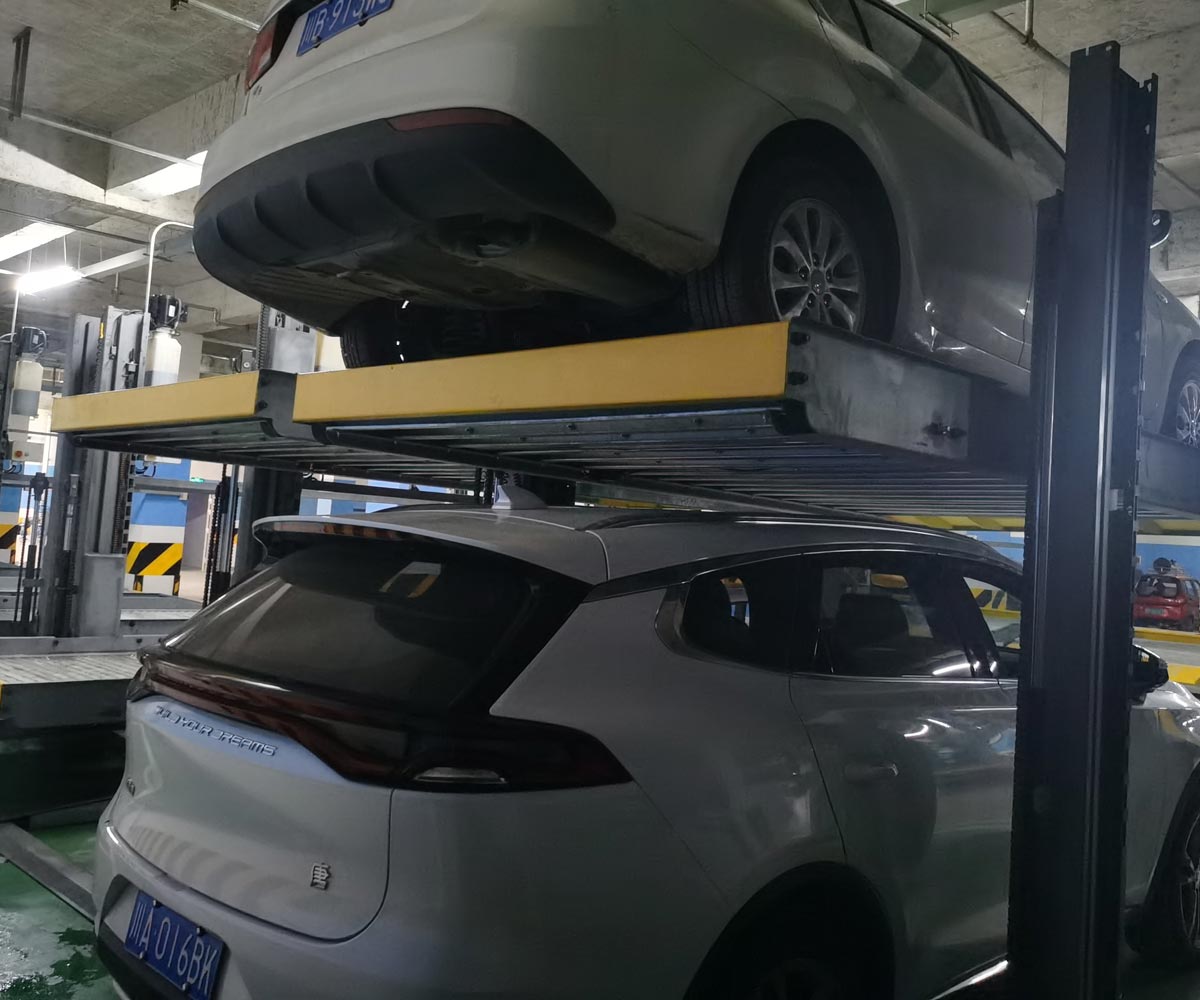 巍山兩柱簡易升降停車立體車庫