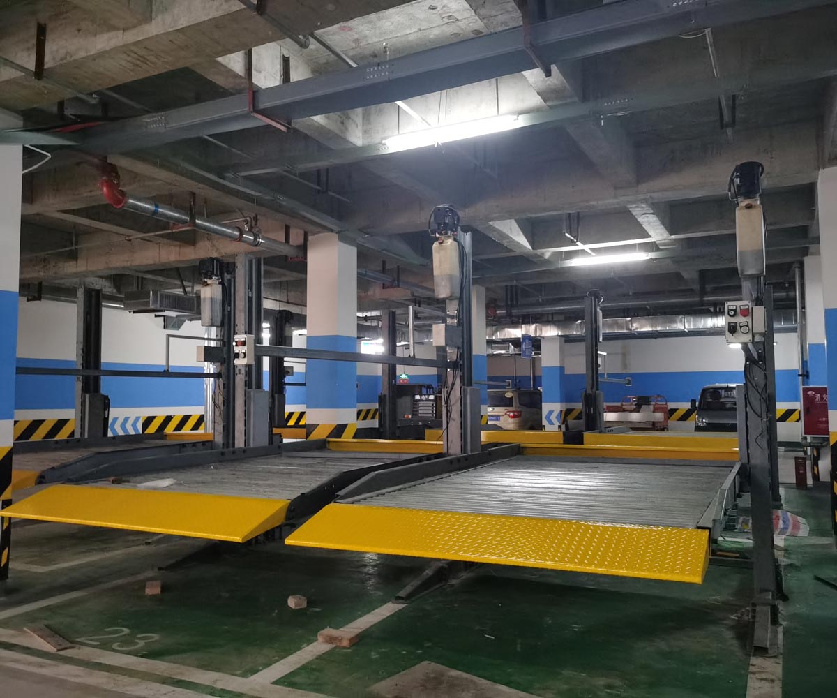 溫江PJS機械式立體停車設備
