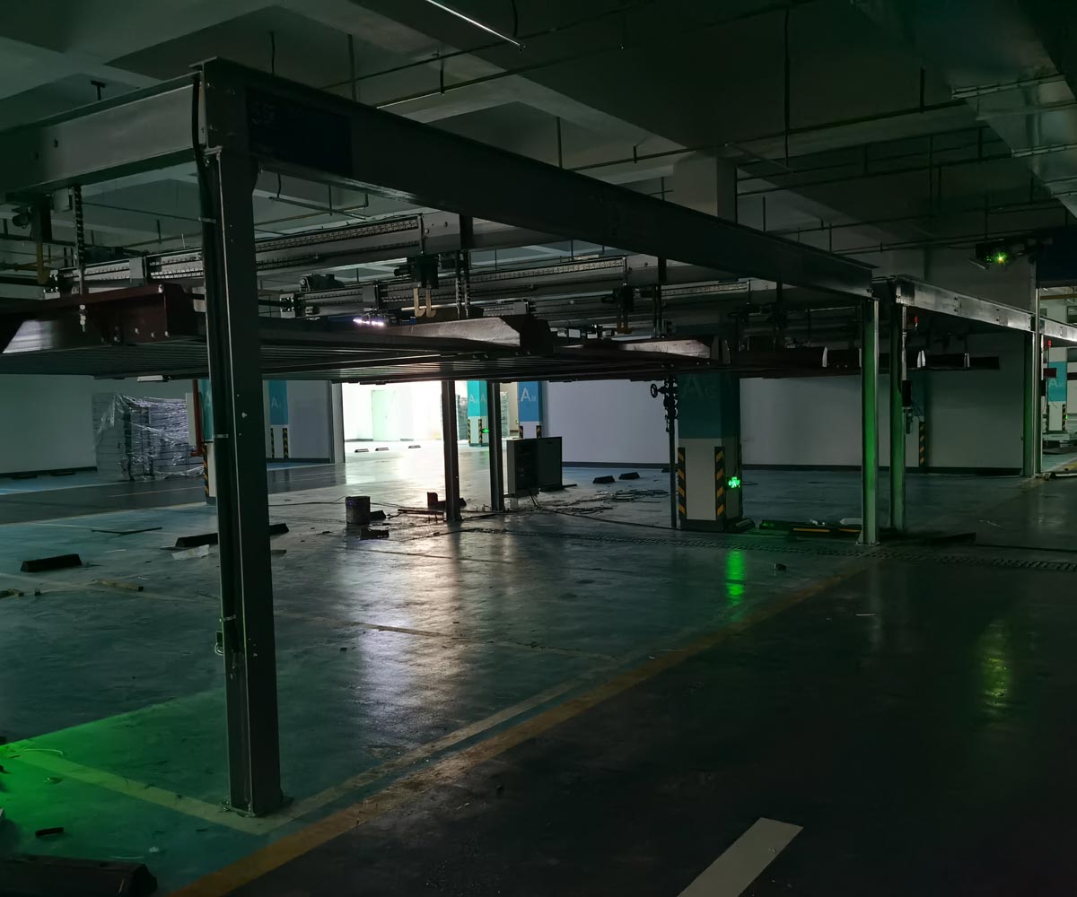 湖北兩柱簡易升降機械式立體停車設備
