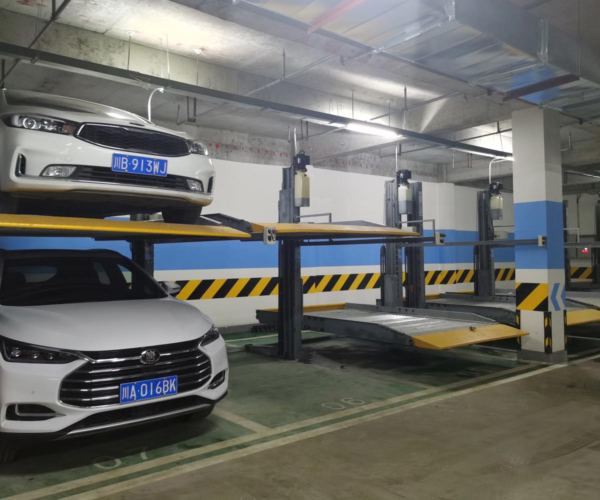 理塘四柱簡易類立體停車場