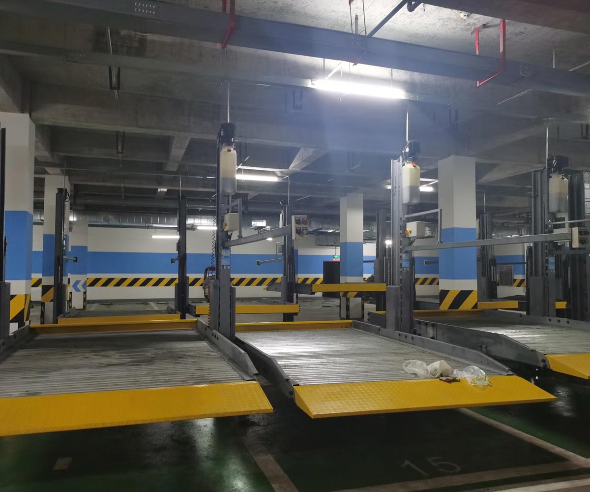 安岳兩柱式機械停車場