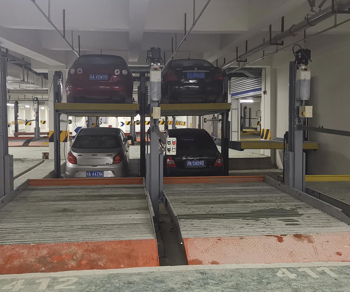 鹽亭四柱升降式立體停車場