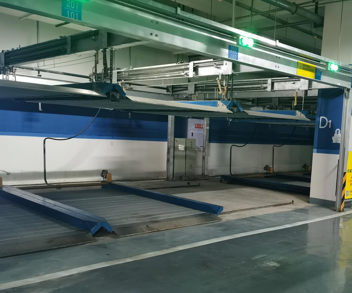 溫江雙層PSH型停車立體車庫