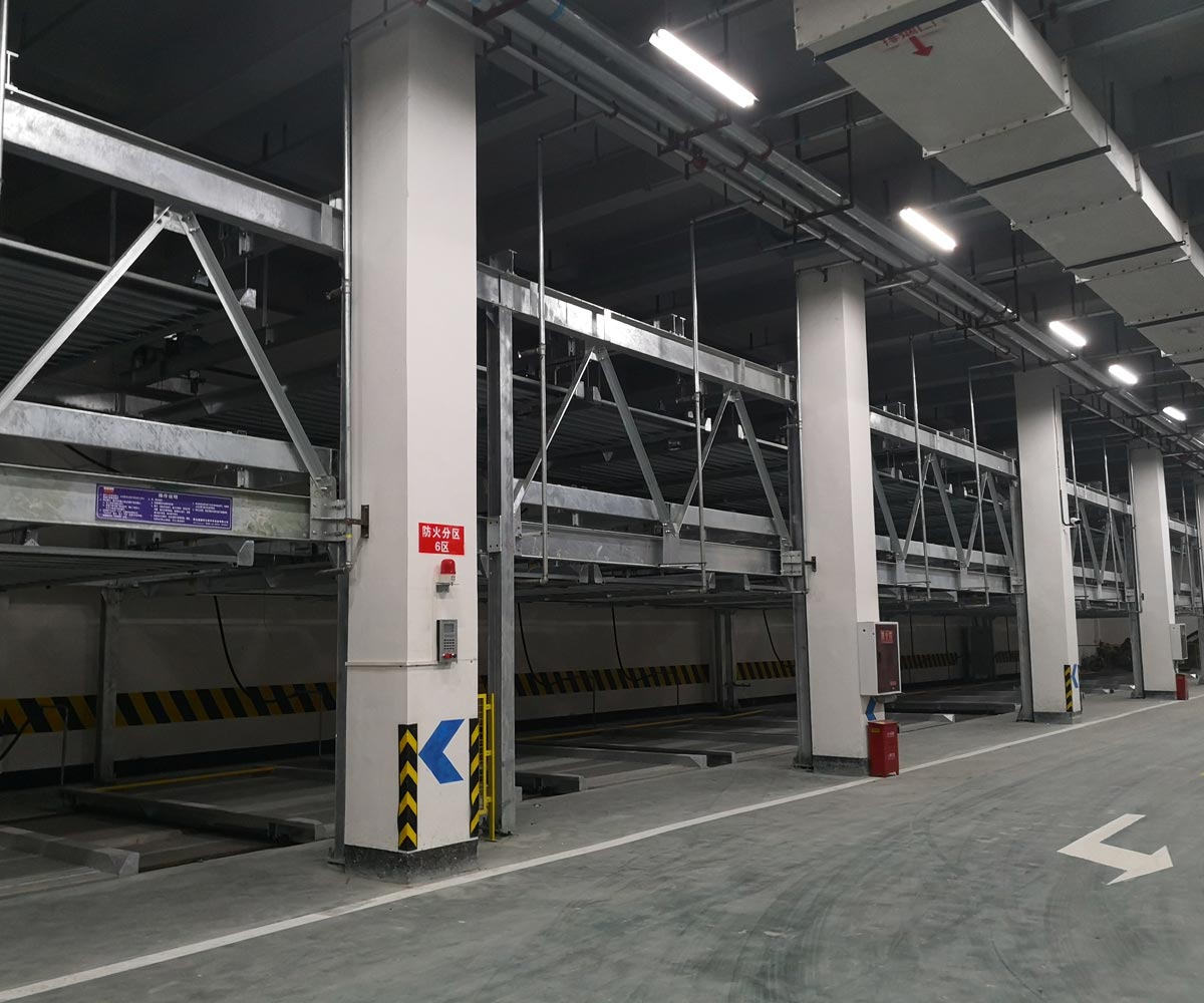 鹽亭二層升降機械式立體車庫